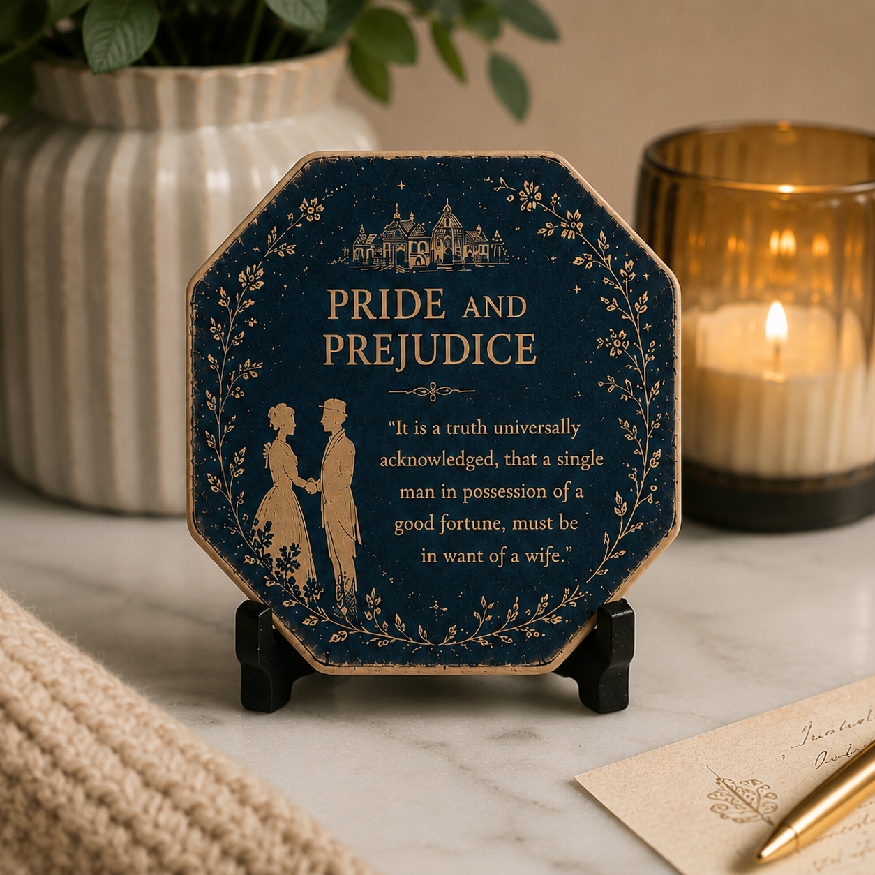 BOOK COASTER – PRE-ORDER ONLY