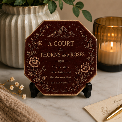 BOOK COASTER – PRE-ORDER ONLY