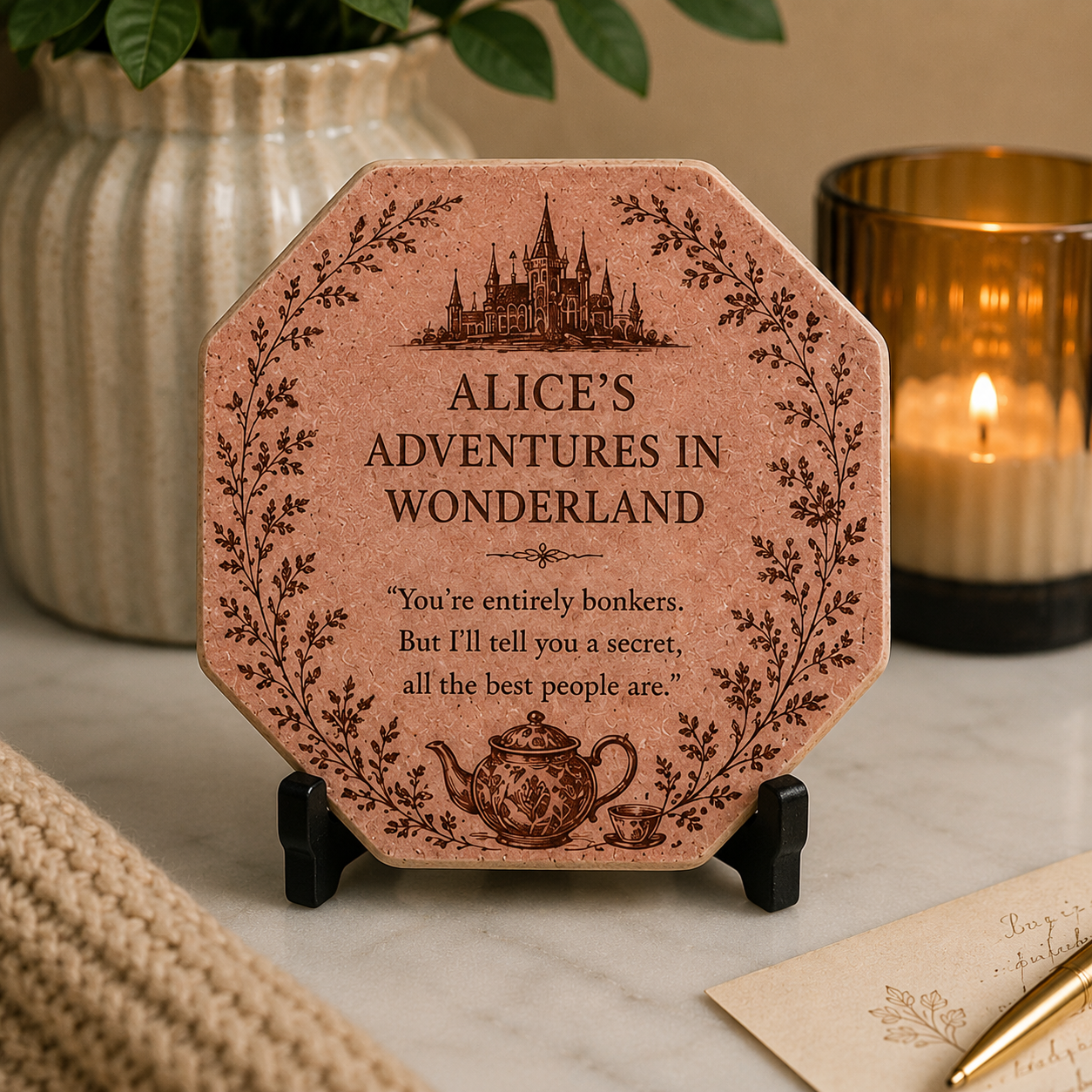 BOOK COASTER – PRE-ORDER ONLY