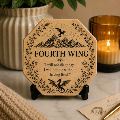 BOOK COASTER – PRE-ORDER ONLY