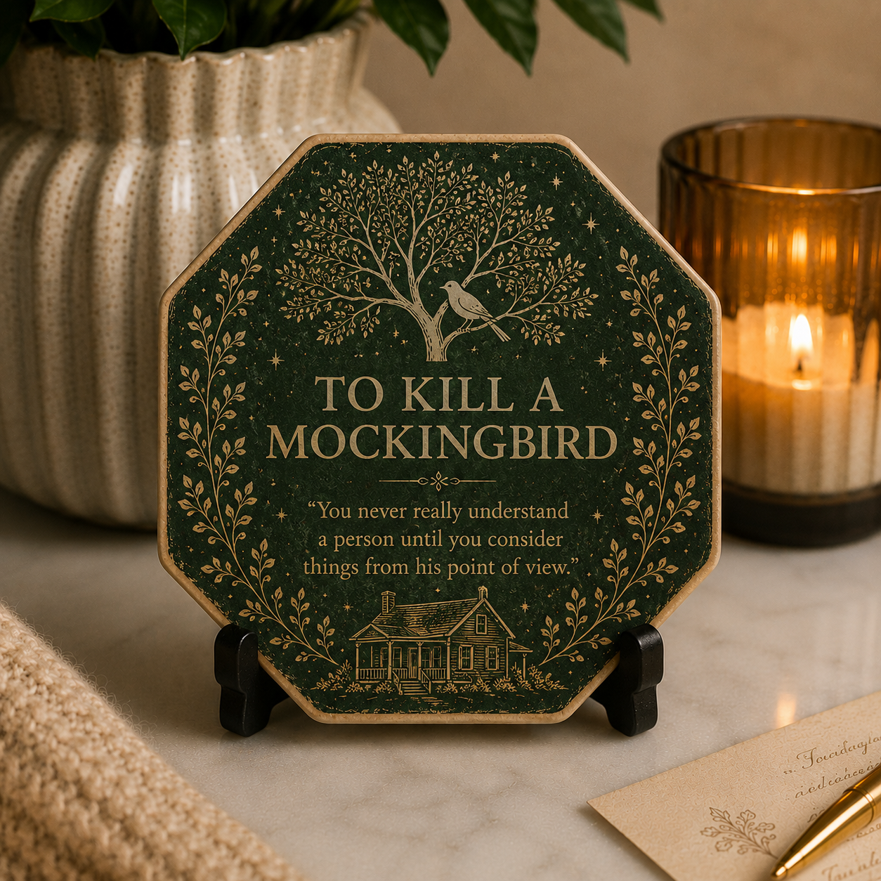 BOOK COASTER – PRE-ORDER ONLY