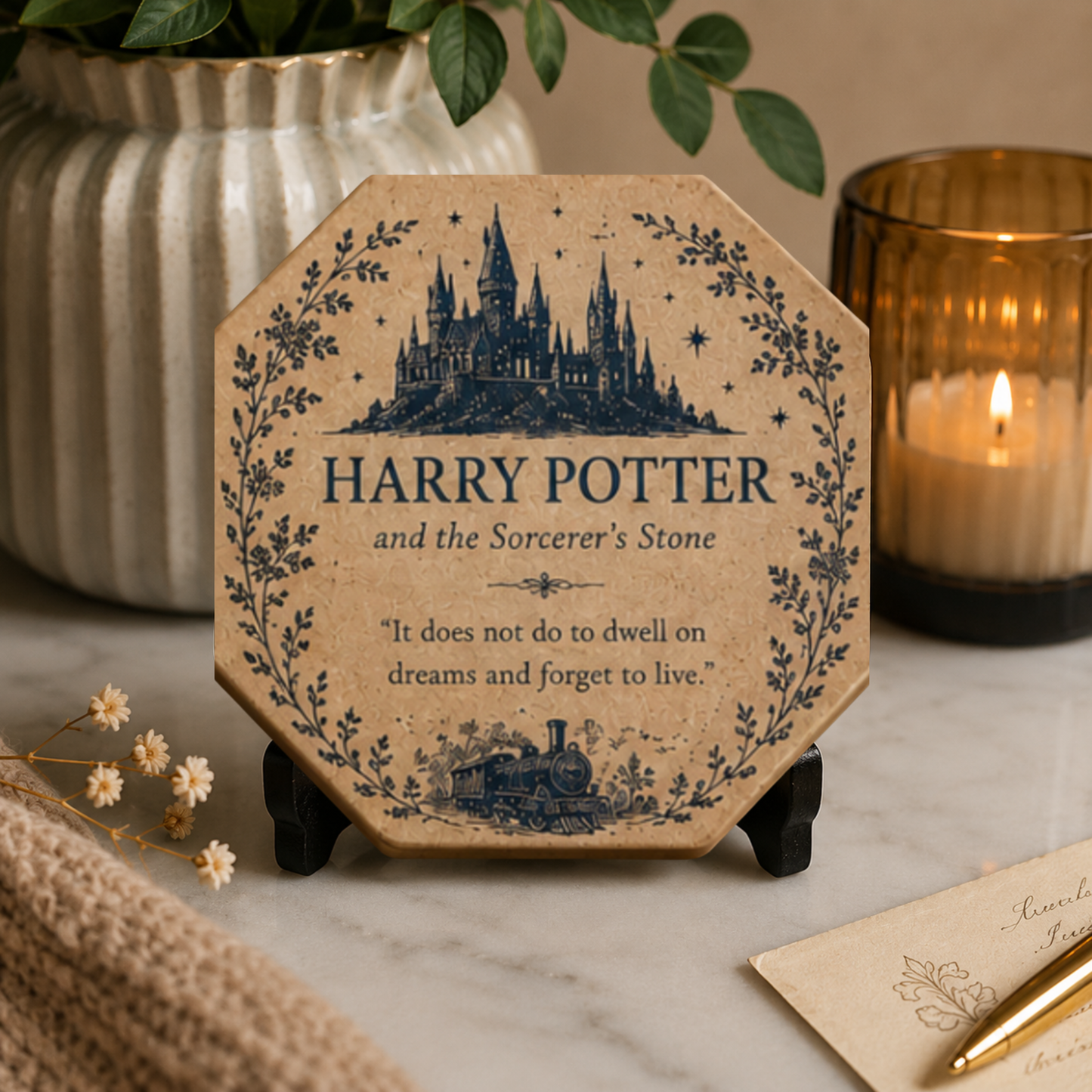 BOOK COASTER – PRE-ORDER ONLY